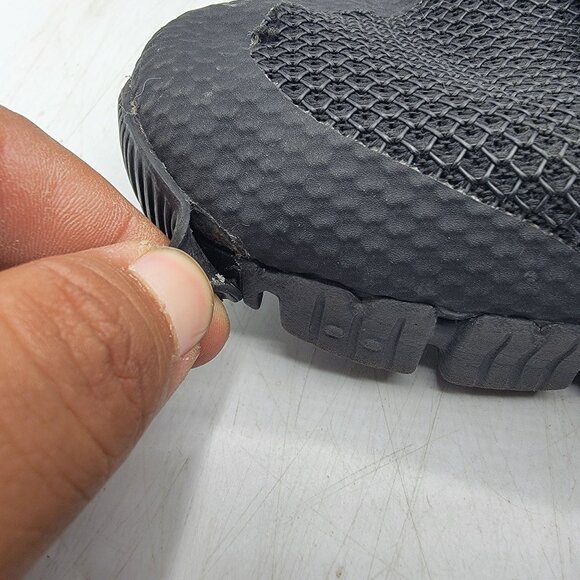 Nike Free Metcon 4 Mens 10.5 Triple Black Athletic Training Shoes CT3886-007 - Picture 7 of 15